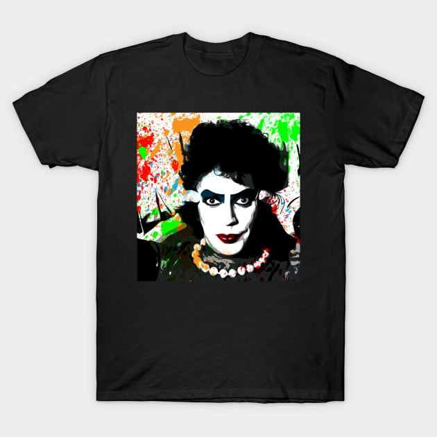 Rocky Horror Picture Show | Pop Art T-Shirt by williamcuccio